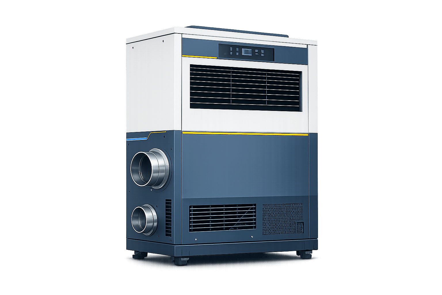 Dry air dehumidifier system used in plastics, electronics, and battery production