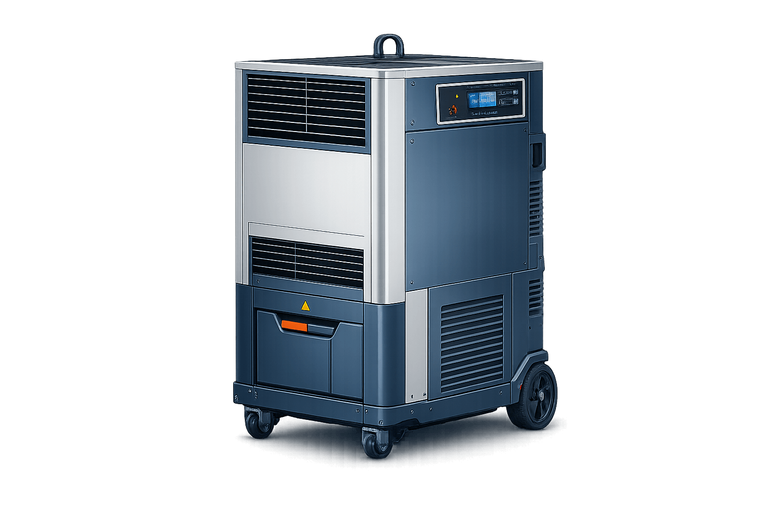 High temperature dehumidifier designed for hot drying rooms and food lines